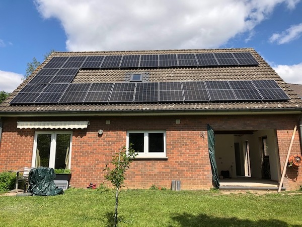 Installation de photovoltaïques à Berloz - après