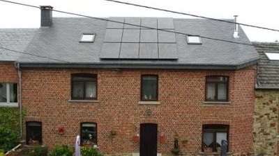 Installation panneaux photovoltaïques à Mormont - apres
