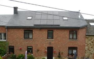 Placement panneaux photovoltaïques Liège Mormont après