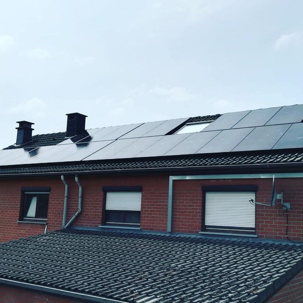 Placement photovoltaïque à Stblert, en province de Liège